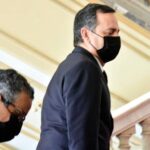 Abinader se reúne con presidente de la Suprema Corte y varios ministros