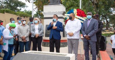 Alcaldía de SDN rinde homenaje a Juan Pablo Duarte