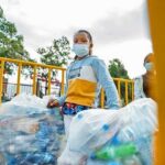 Alcaldía del Distrito Nacional recauda un millón de botellas plásticas