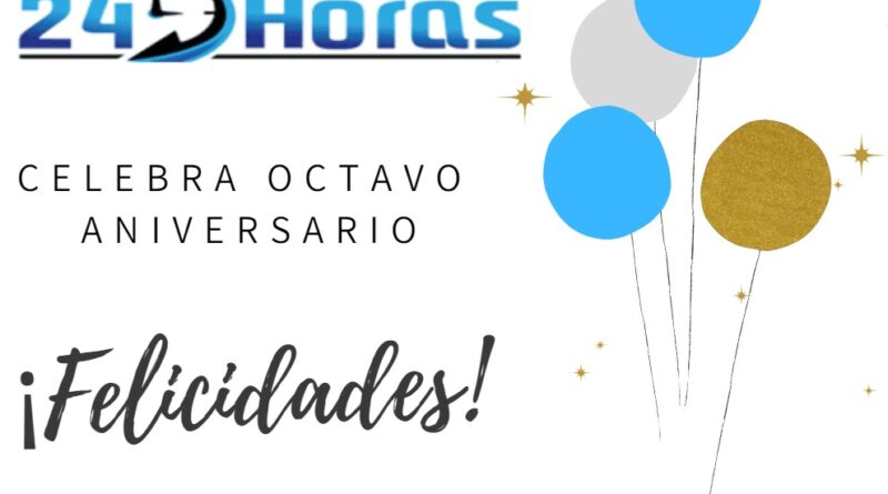 Digital 24horas celebra su octavo aniversario