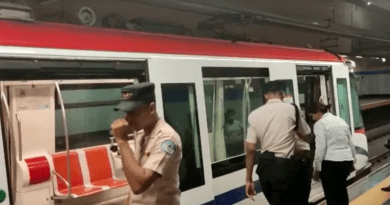 Humareda afecta nuevamente Metro de Santo Domingo