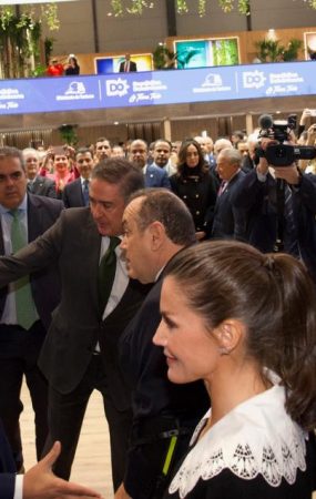 El Ministro de Turismo, David Collado, y el Rey de España, Felipe VI, dejaron inaugurada la presencia de RD en Feria de Turismo Fitur 2023.