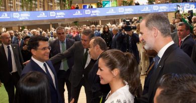 El Ministro de Turismo, David Collado, y el Rey de España, Felipe VI, dejaron inaugurada la presencia de RD en Feria de Turismo Fitur 2023.