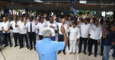 El Partido Revolucionario Moderno (PRM) juramentó a las nuevas autoridades del municipio de Santo Domingo Norte.