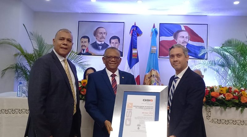 La DGM) recibió la Certificación de Calidad, por parte del Sistema Internacional QSI.Empresa certificadora de las normas internacionales ISO