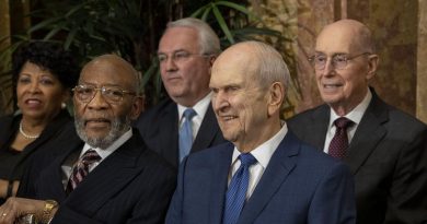 Russell M Nelson recibirá en abril el primer Premio de la Paz Gandhi-King-Mandela de la Capilla Internacional Martin Luther King Jr.