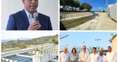 Federico Reynoso resaltó las inversiones del gobierno del sistemas de abastecimiento de agua potable y alcantarillados sanitarios.