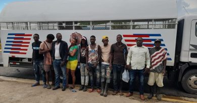 Agentes de la Dirección General de Migración apresaron a 4,689 extranjeros ilegales en el país, en su gran mayoría nacionales haitianos...