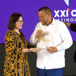 El alcalde de Santo Domingo Norte (SDN), Carlos Guzmán, fue reconocido como el alcalde más destacado durante todo el año 2023.