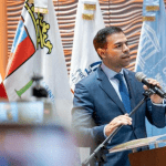 Roberto Ángel Salcedo, director de Propeep, y Kelvin Cruz, alcalde de La Vega, anunciaron la postulación oficial ante la Unesco.
