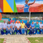 El director de Propeep, Roberto Ángel Salcedo, inauguró el Paseo de los Colores RD en el barrio Las 500s, en Nagua, como parte del Programa...