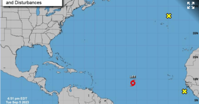 La depresión tropical 13 se transformó en la tormenta tropical Lee, que de acuerdo al Centro Nacional de Huracanes (NHC, en inglés) de EE.UU.