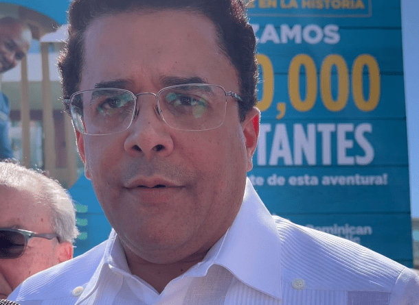 David Collado manifestó que República Dominicana había superado la histórica cifra de 10 millones de visitantes en el territorio nacional...