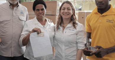 El Gobierno dominicano distribuyó 514 artículos del hogar, beneficiadas 297 familias de las más afectadas por el disturbio tropical del...