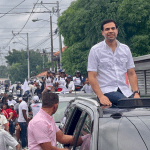 Roberto Ángel Salcedo encabezó apoyo a candidatos alcaldes de La Caleta, Boca Chica, Santo Domingo, Bohechio y Hato del Padre, en San Juan.