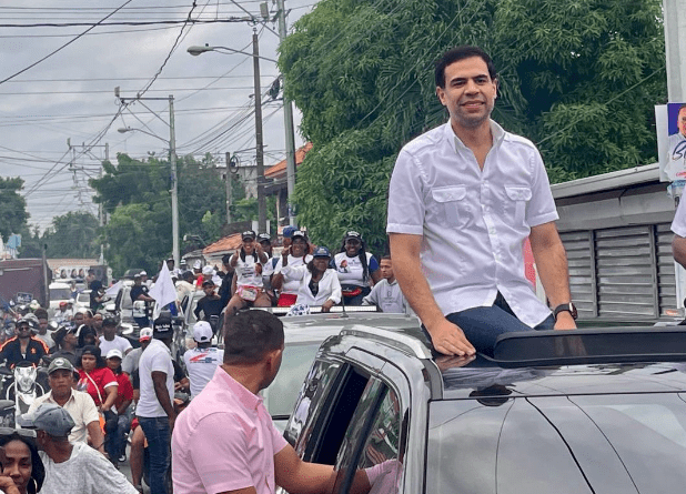 Roberto Ángel Salcedo encabezó apoyo a candidatos alcaldes de La Caleta, Boca Chica, Santo Domingo, Bohechio y Hato del Padre, en San Juan.