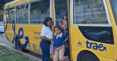 El Sistema de Transporte Estudiantil comenzará a brindar servicio en el sector de Los Mina, a partir de este martes a primeras horas del día.