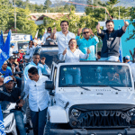 Eoberto Ángel Salcedo destacó el entusiasmo con que la gente de San José de Ocoa se ha tirado a las calles a respaldar el gobierno del cambio