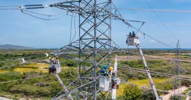 ETED informa sobre mantenimiento en las líneas 138 kV Romana, Higüey y 69 kV Haina, en Puerto de Haina, este sábado