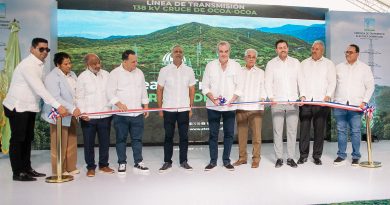 Abinader inaugura línea de alta tensión que fortalece y mejora el servicio energético en San José de Ocoa