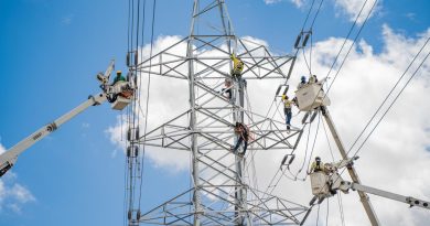ETED anuncia apertura programada de líneas de transmisión en Cruce de Cabral para trabajos de ampliación, este miércoles